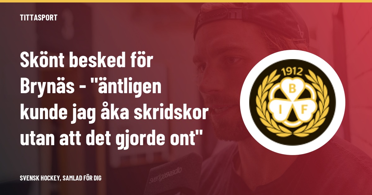 Järnkrok nära comeback efter skadeproblem