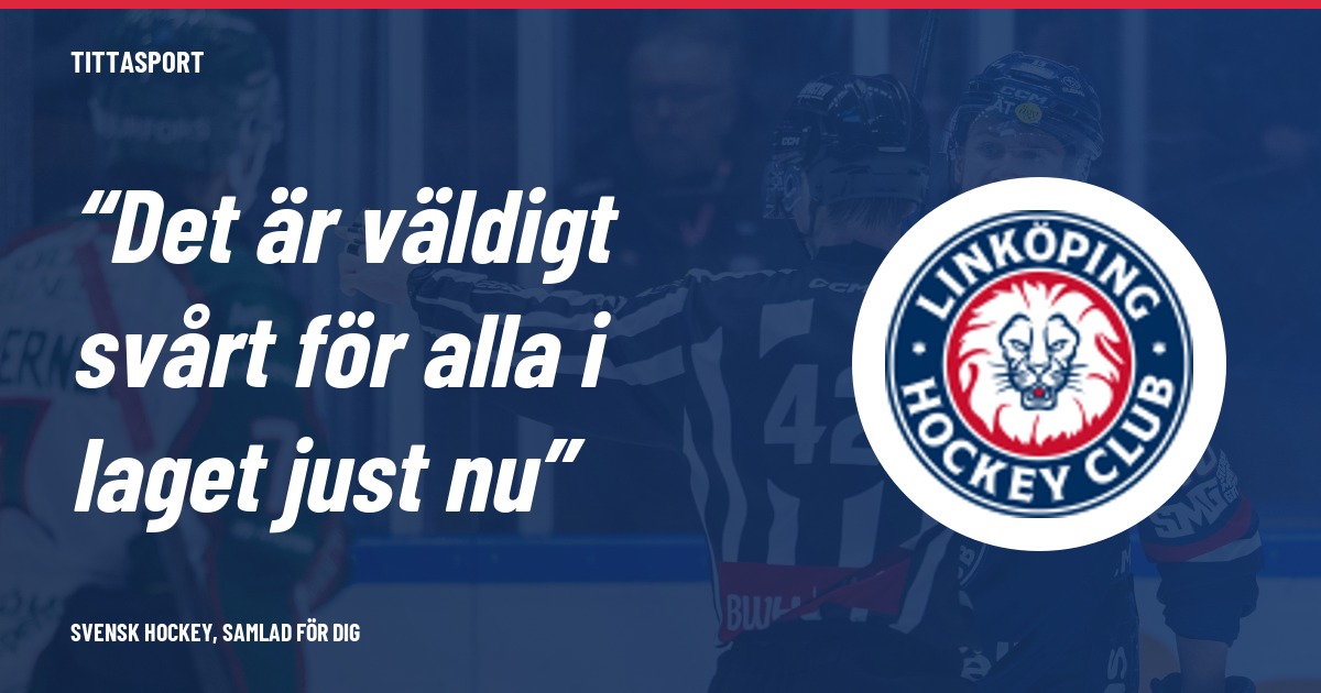 Linköping HC föll igen – Vrana manar laget att fortsätta tro