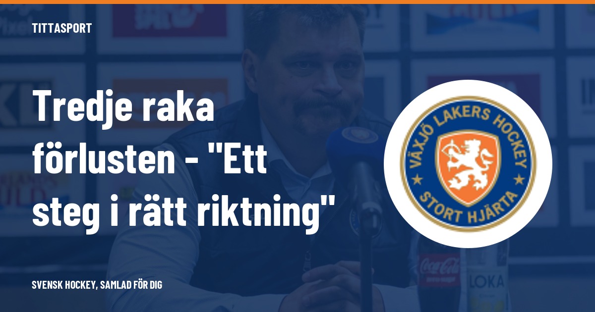 Växjö föll för tredje gången i rad efter jämn avslutning