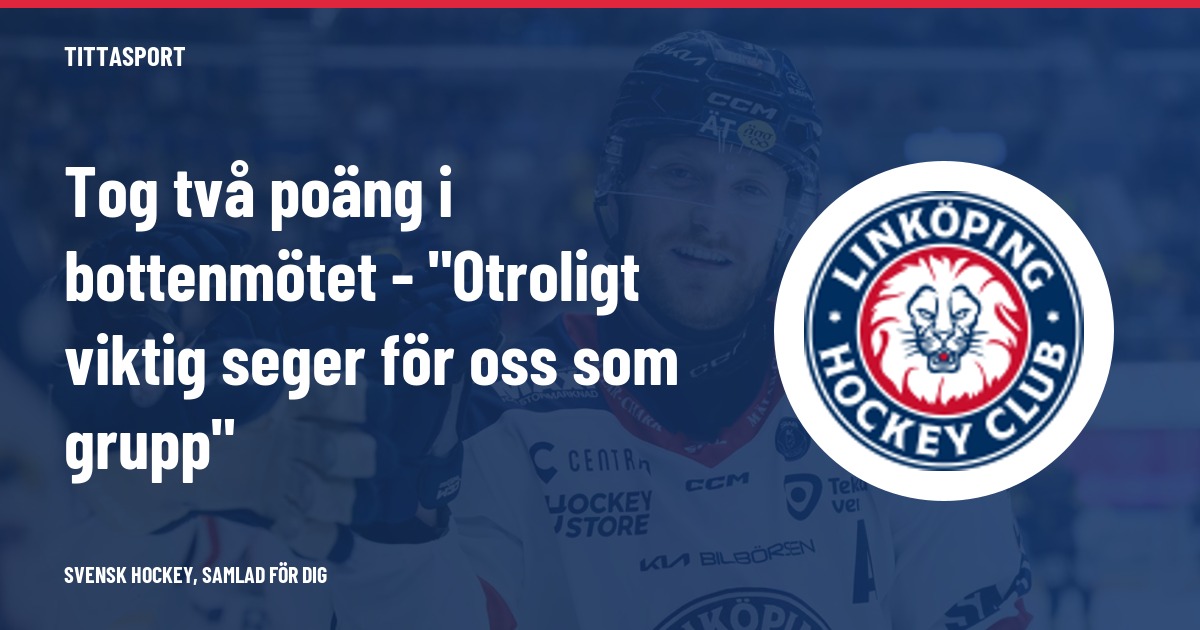 LHC bröt förlustsviten efter straffseger mot HV71