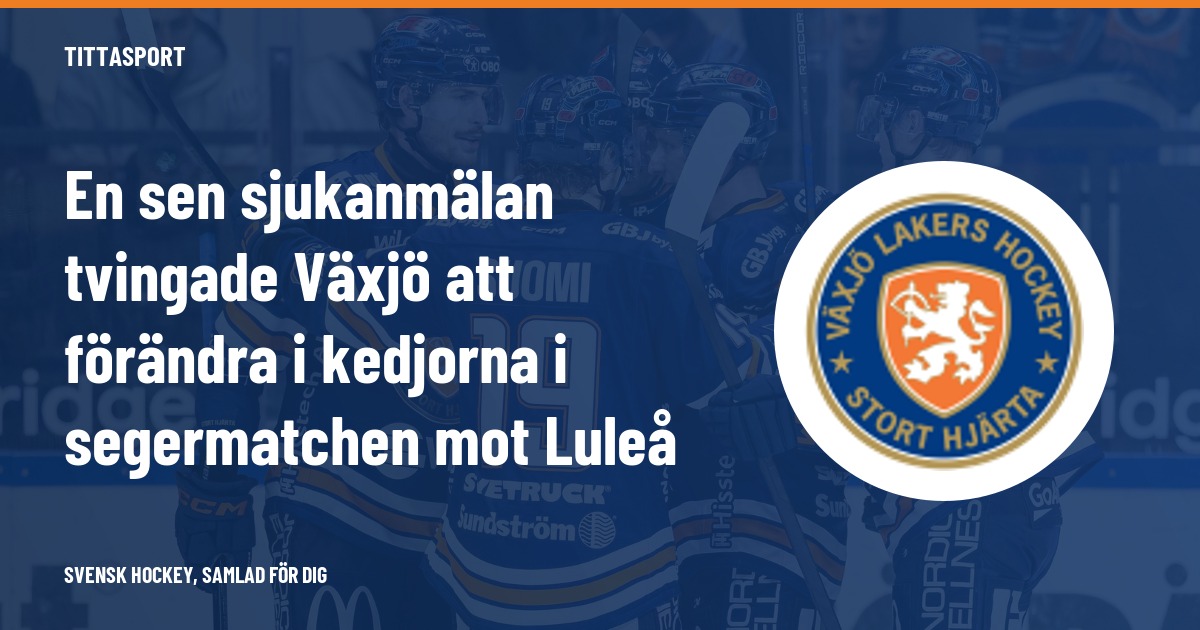 Cehlarik fick chansen från start – låg bakom Växjös avgörande mål