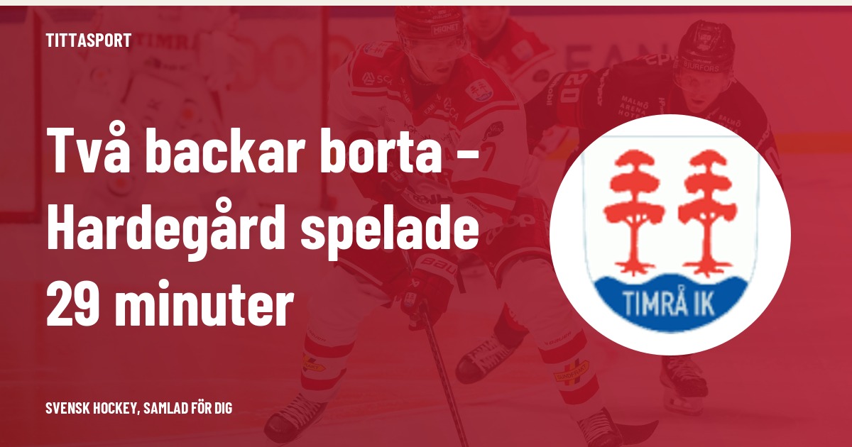 Timrås backar fick slita hårt i segern mot Malmö