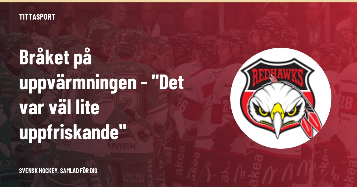 Derbybråk på uppvärmningen – Malmö vann med 3–0